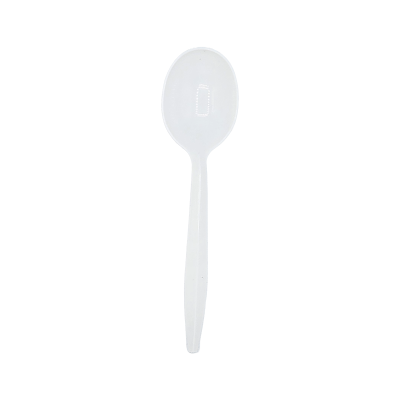 Wrapped Heavy Duty Spoon White